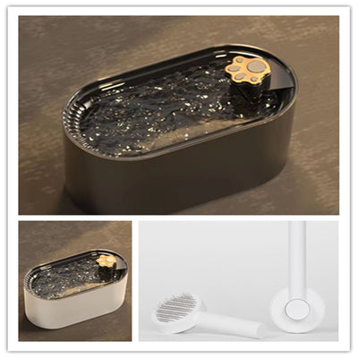 3L Automatic Pet Water Fountain with LED Light – Ultra-Quiet Cat & Dog Water Dispenser