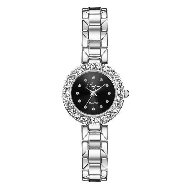 Women’s Luxury Quartz Watch & Bracelet Set – Elegant Fashion Wristwatch Combo