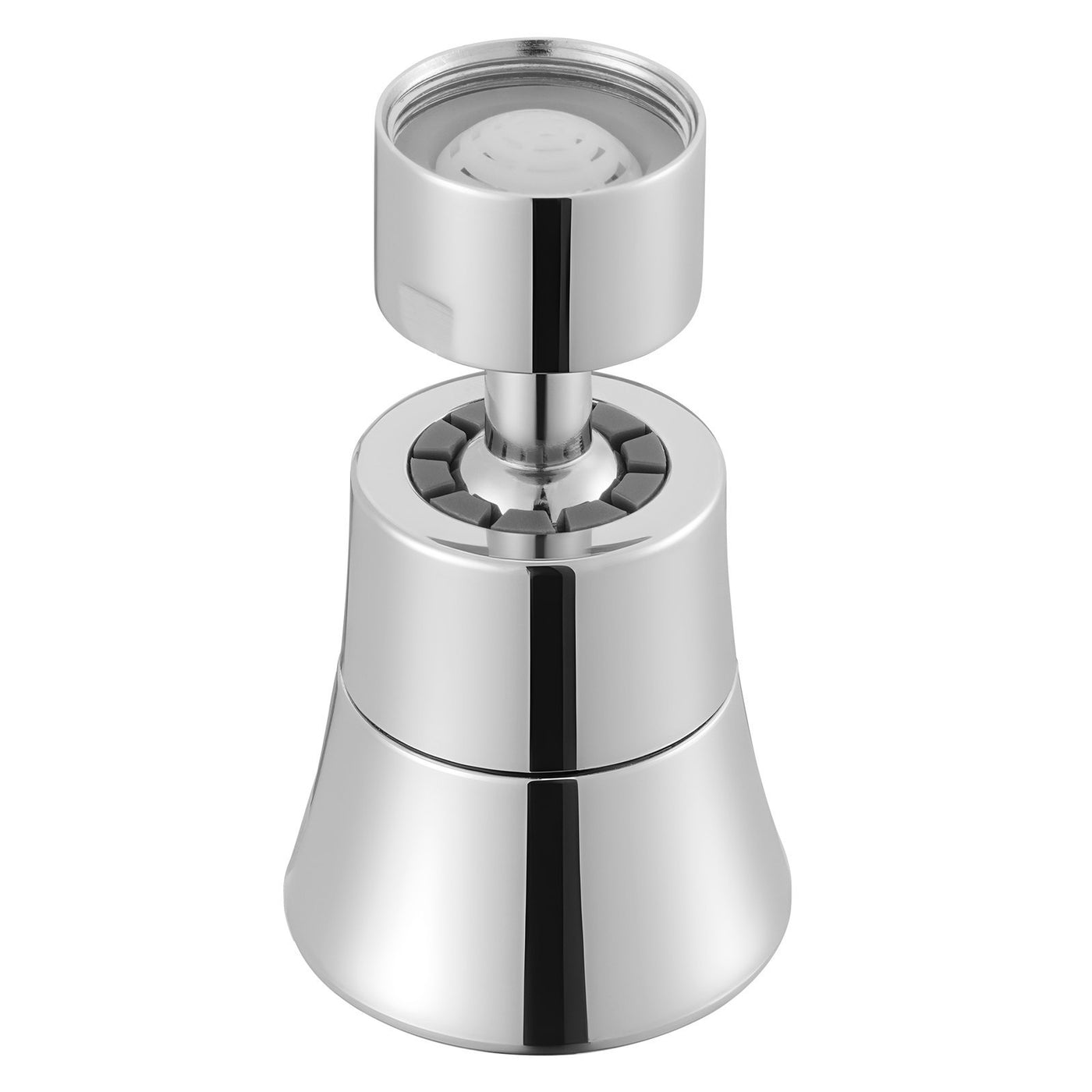 5-Mode Faucet Aerator with 360° Swivel | Multi-Flow Kitchen Sink Sprayer & Brass Adapter for Splash-Free Washing
