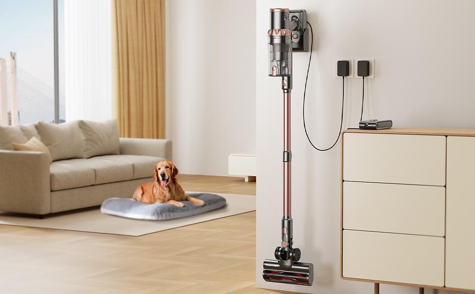 Cordless Vacuum Cleaner with Strong Suction Ideal for home &Car Cleaning