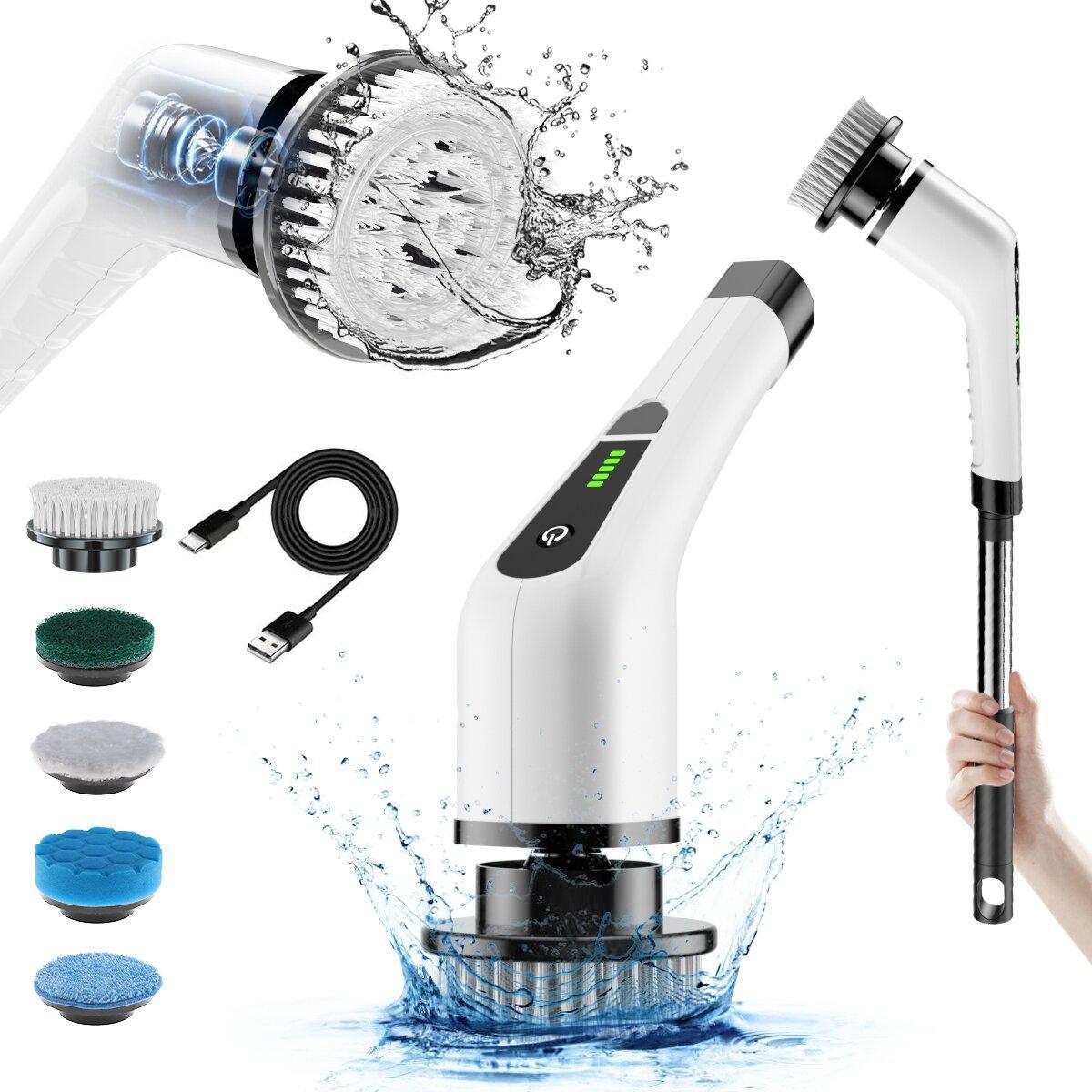 Electric Cleaning Brush – Powerful Multi-Purpose Scrubber for Home, Kitchen, Bathroom & Car