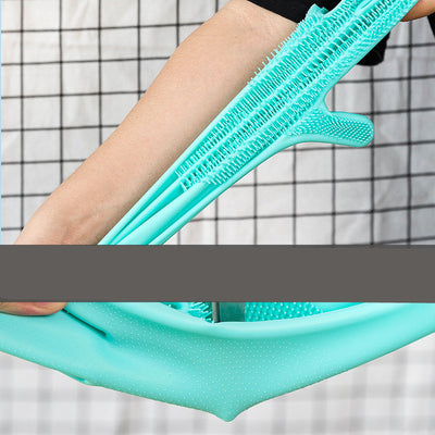 Silicone Pet Grooming Glove – Dog & Cat Hair Brush, Bath Massage & Fur Removal Tool