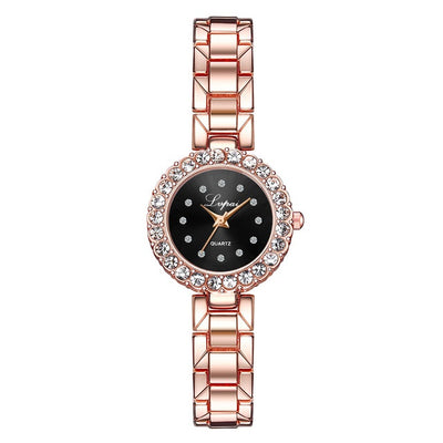 Women’s Luxury Quartz Watch & Bracelet Set – Elegant Fashion Wristwatch Combo
