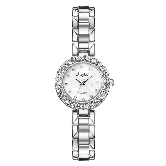 Women’s Luxury Quartz Watch & Bracelet Set – Elegant Fashion Wristwatch Combo