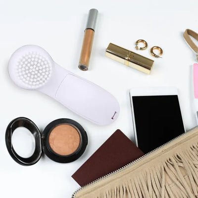 Waterproof Facial Cleansing Brush with 5 Interchangeable Spin Brush Heads – Deep Skin Cleaning Tool for Women