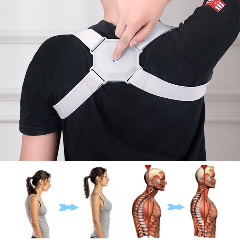 Smart Adjustable Posture Corrector for Kids & Adults – Hunchback & Back Support with Real-Time Posture Training