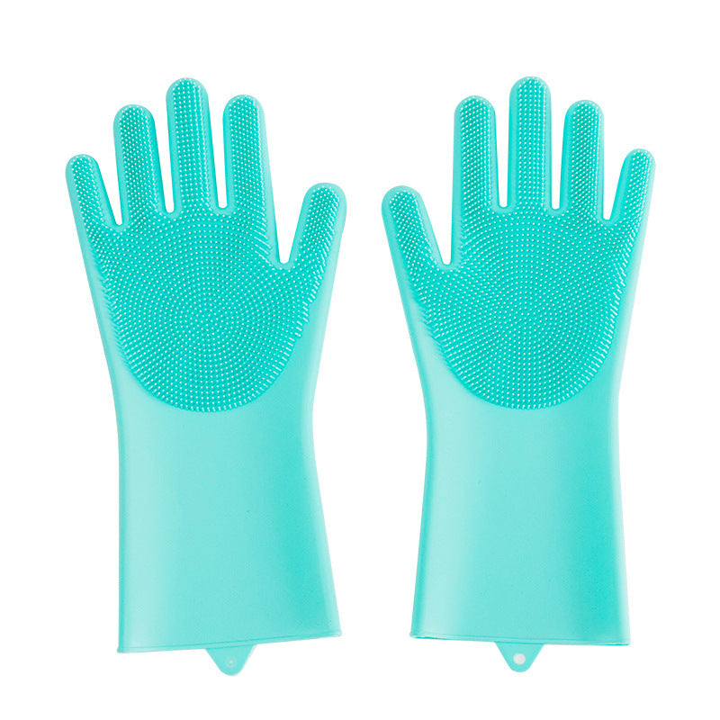 Silicone Pet Grooming Glove – Dog & Cat Hair Brush, Bath Massage & Fur Removal Tool