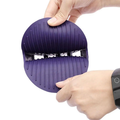 Massaging Pet Shampoo Brush – Soft Bristle Dual-Sided Grooming & Cleaning Brush for Dogs