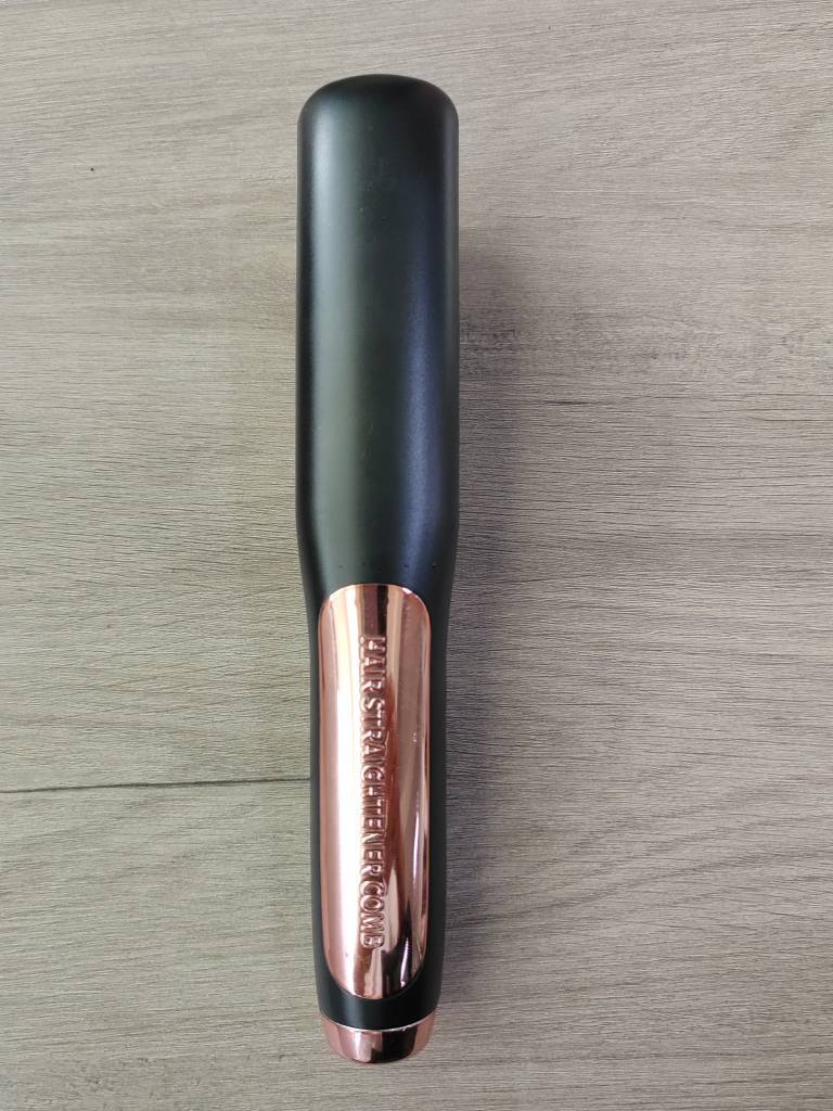 Wireless Cordless Hair Straightening Brush – Rechargeable & Portable