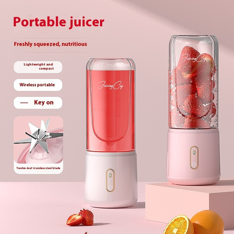 Portable USB Rechargeable Blender – Personal Juice Cup & Smoothie Maker for Home, Office & Travel