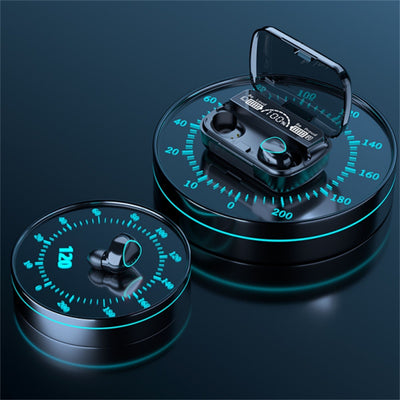 TWS Wireless Bluetooth 5.1 Earphones – Waterproof Sports Earbuds with High-Quality Sound