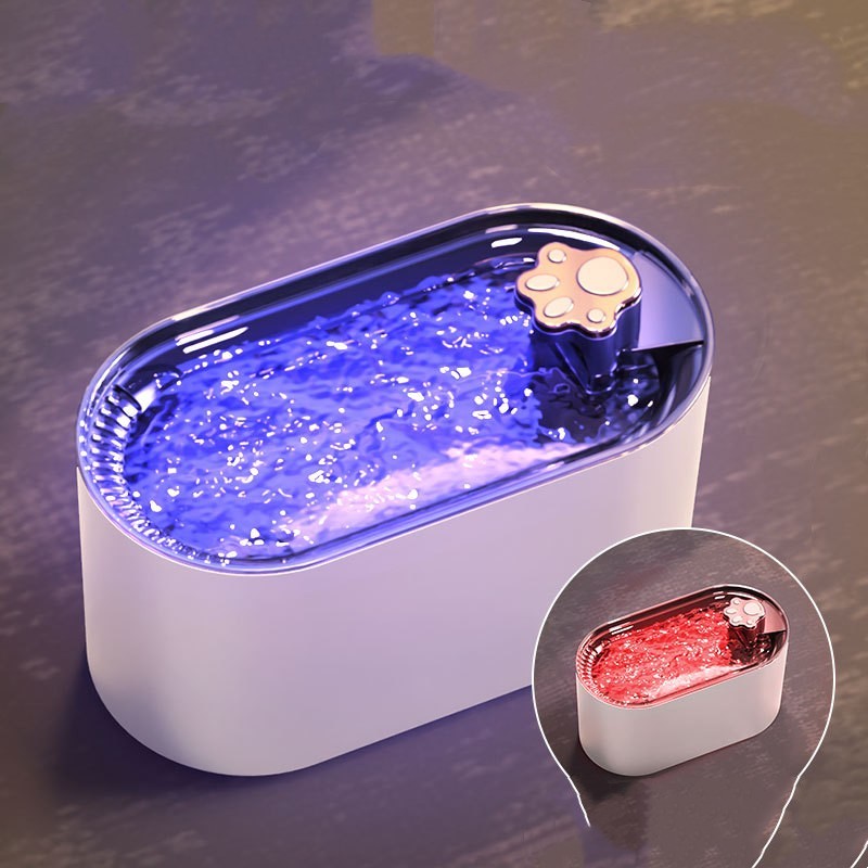 3L Automatic Pet Water Fountain with LED Light – Ultra-Quiet Cat & Dog Water Dispenser